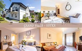 GRAND VILLA USTKA- Marmonoli, POKOJE Z BALKONAMI I TARASAMI, PARKING W CENIE !